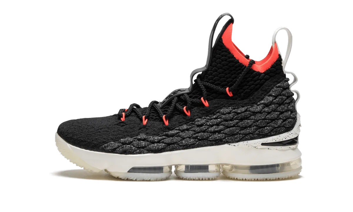 Speed Movement Comfortable Design Lebron 15 "Black / Bright Crimson"