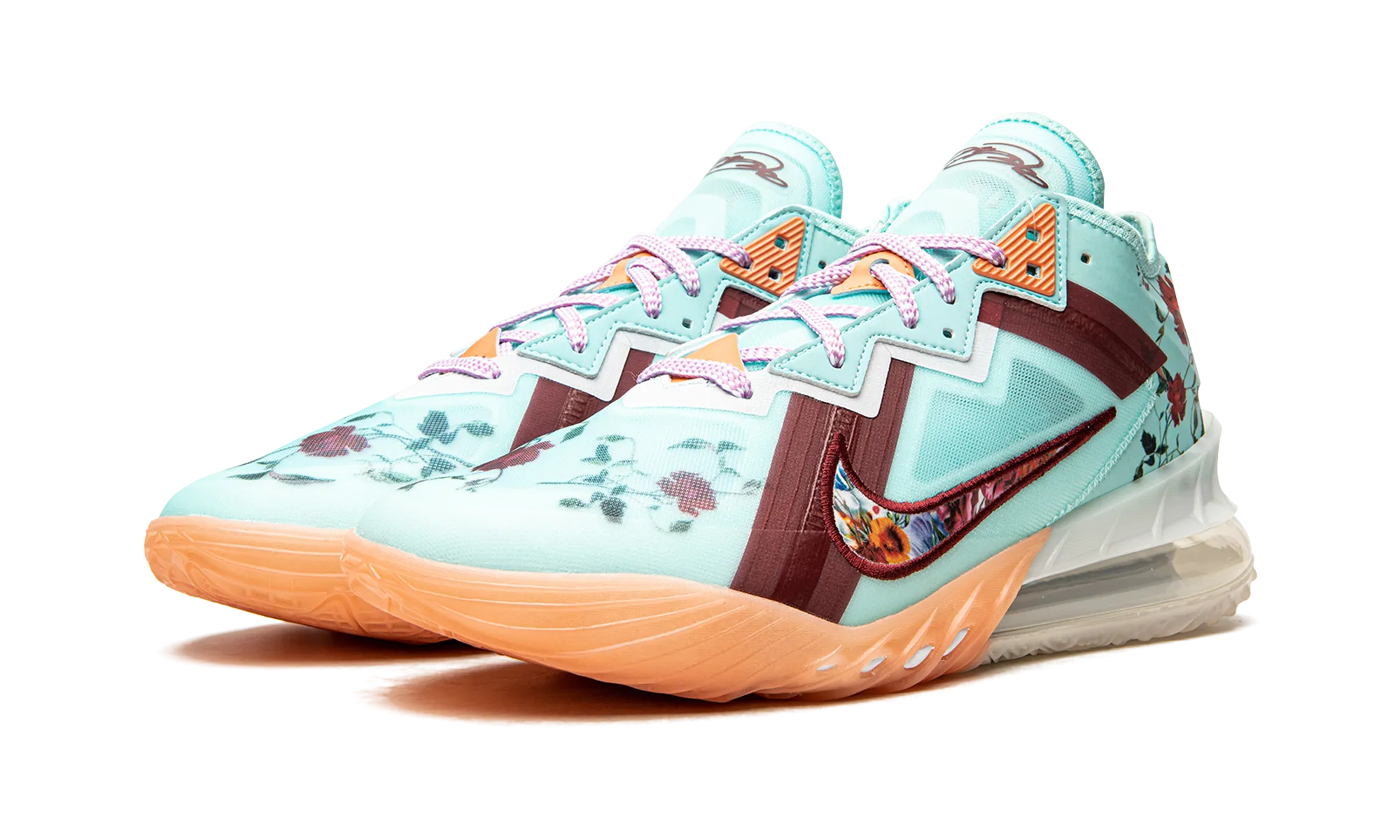 Reinforced Lateral Guard Compression Midsole LeBron 18 Low "Mimi Plange - Daughters"