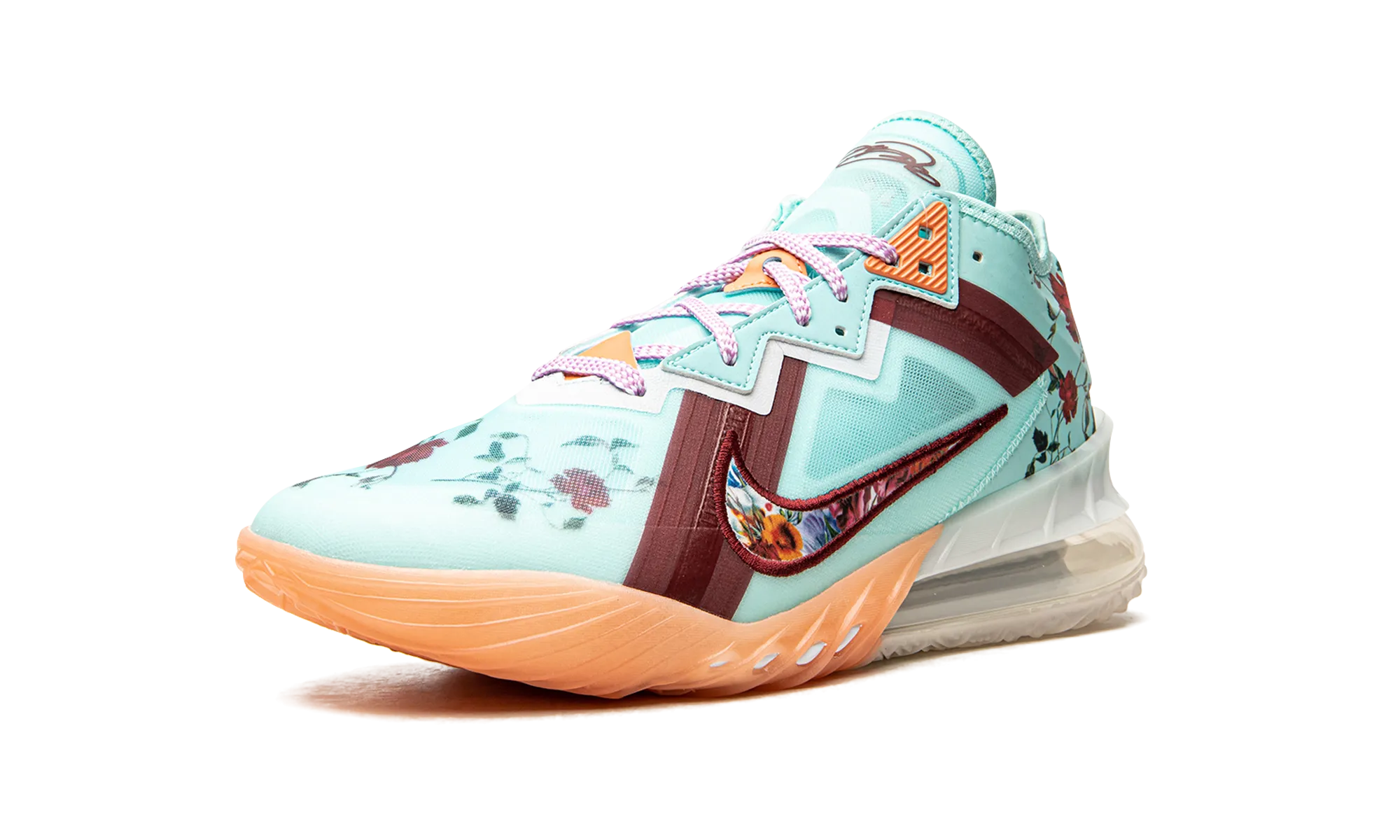 Thermal Regulation Fabric Flat Sole LeBron 18 Low "Mimi Plange - Daughters"