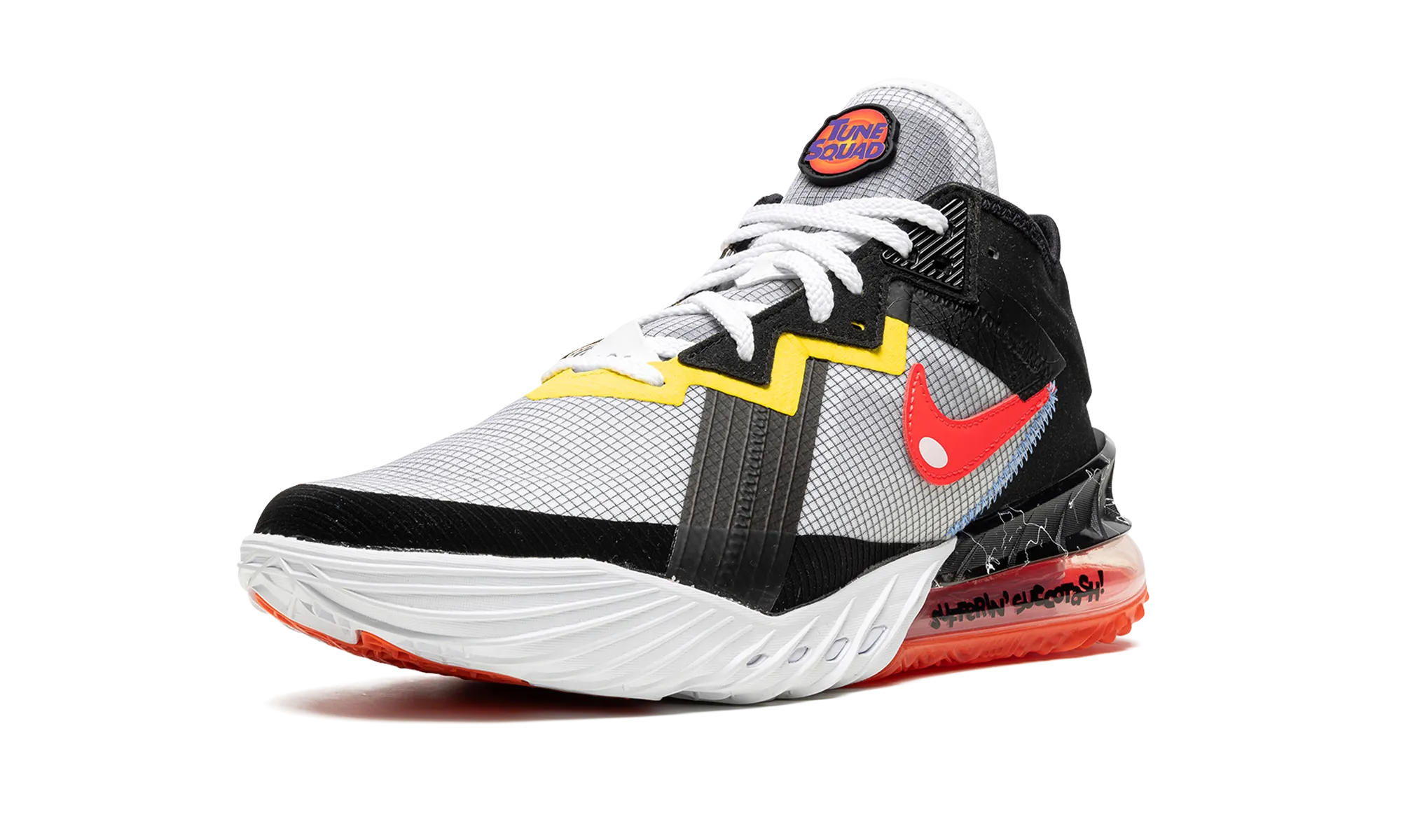 Stretchable Upper Anti Odor Lining LeBron 18 Low "Sylvester vs Tweety"