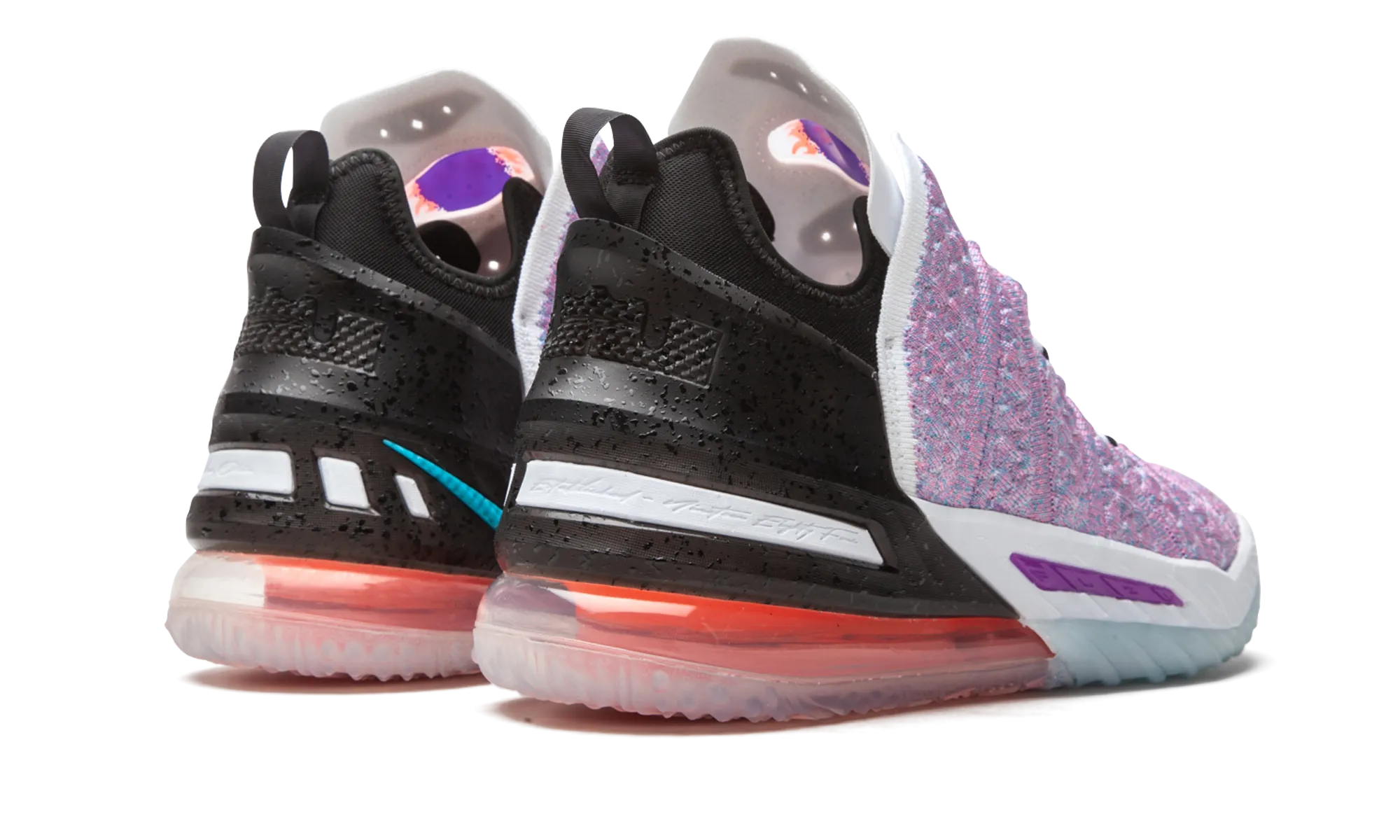 LeBron 18 "Multicolor" Flexibility Sturdy Laces