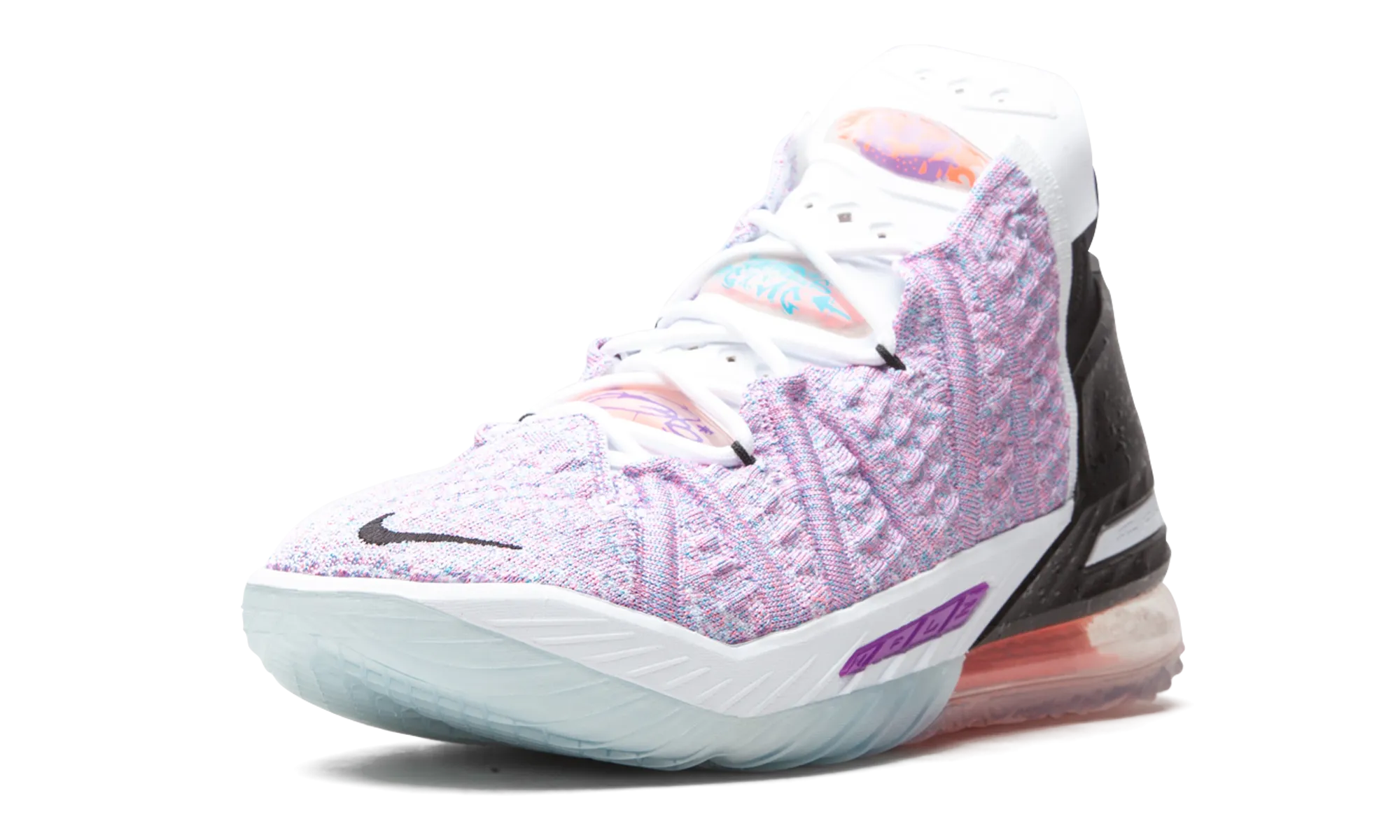 LeBron 18 "Multicolor" Perimeter Weight Distribution Interlocking Treads