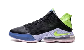LeBron 19 Low "Black / Ghost Green" Core Passion Fast Air