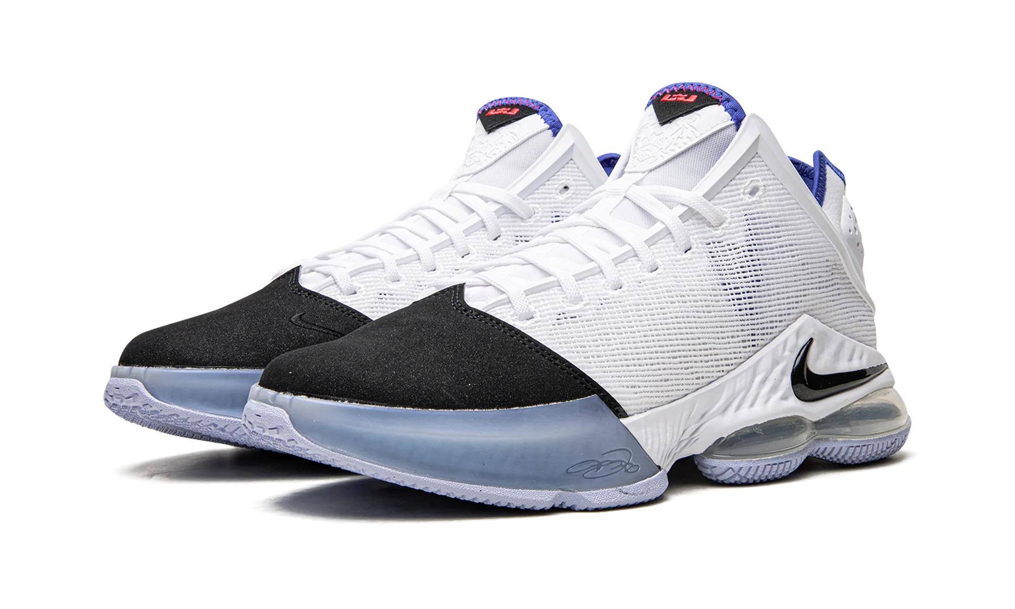 Slip On Design LeBron 19 Low "Black Toe"