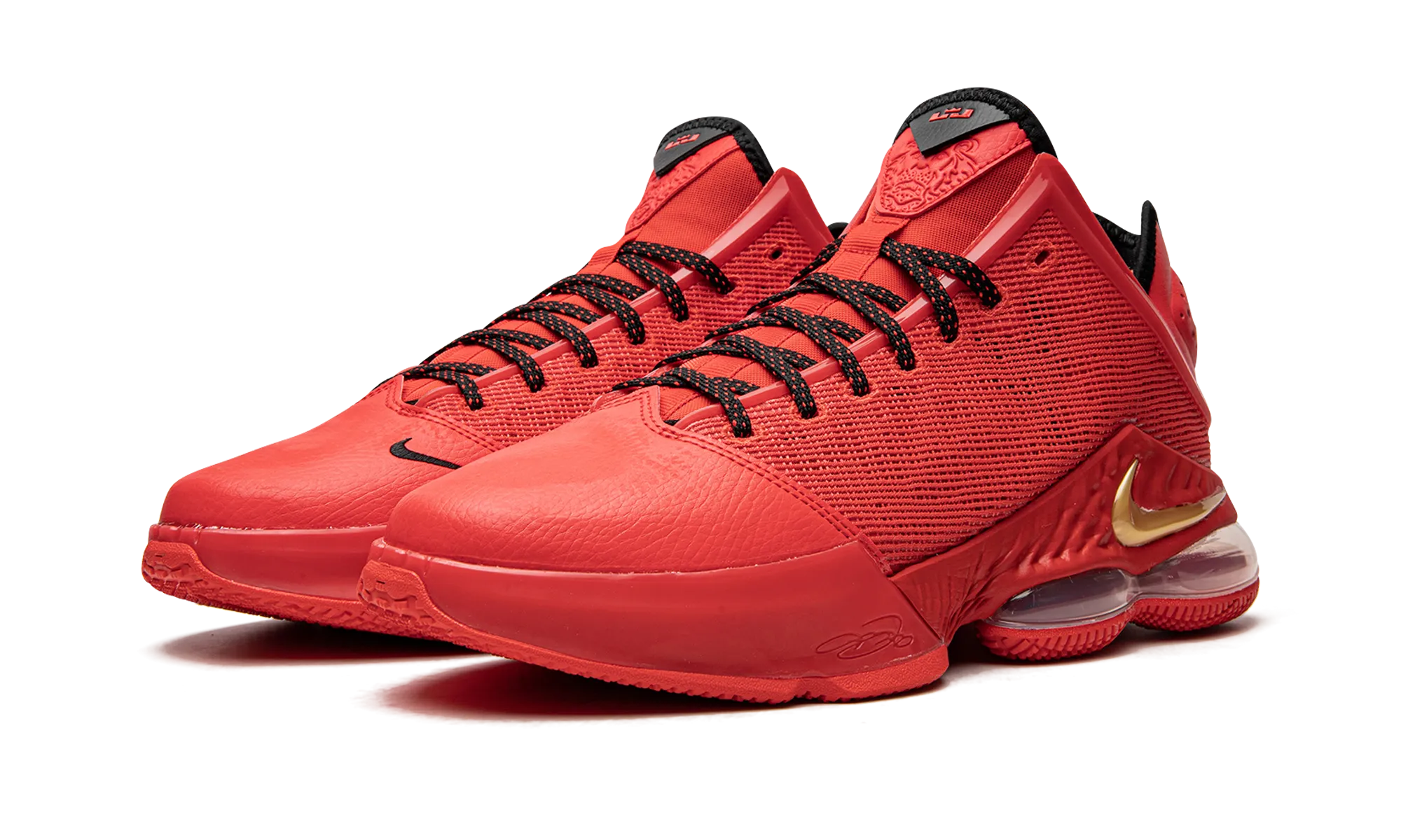 LeBron 19 Low "Light Crimson" Supportive Pro Speed