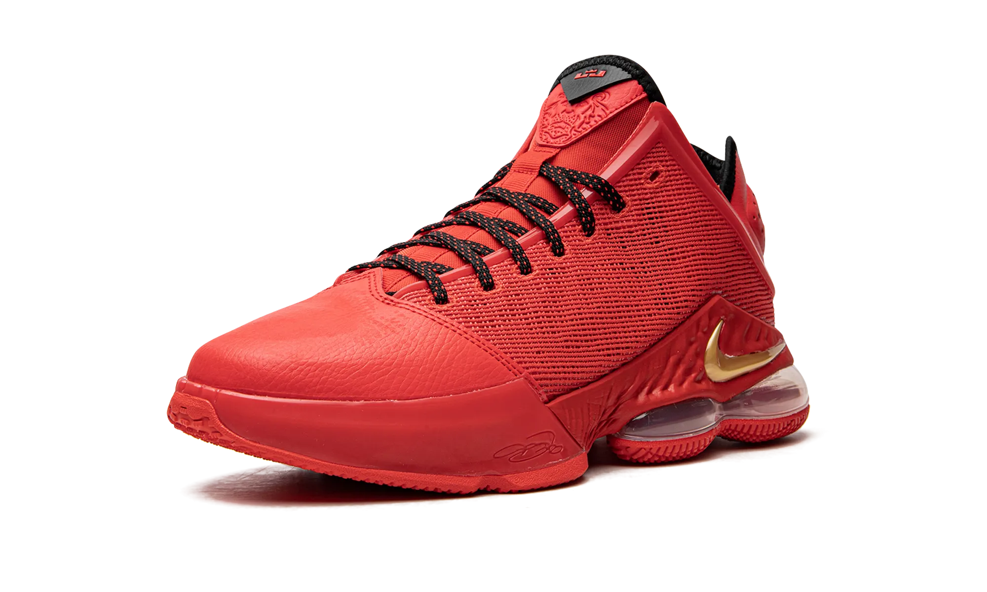 LeBron 19 Low "Light Crimson" Strong Core