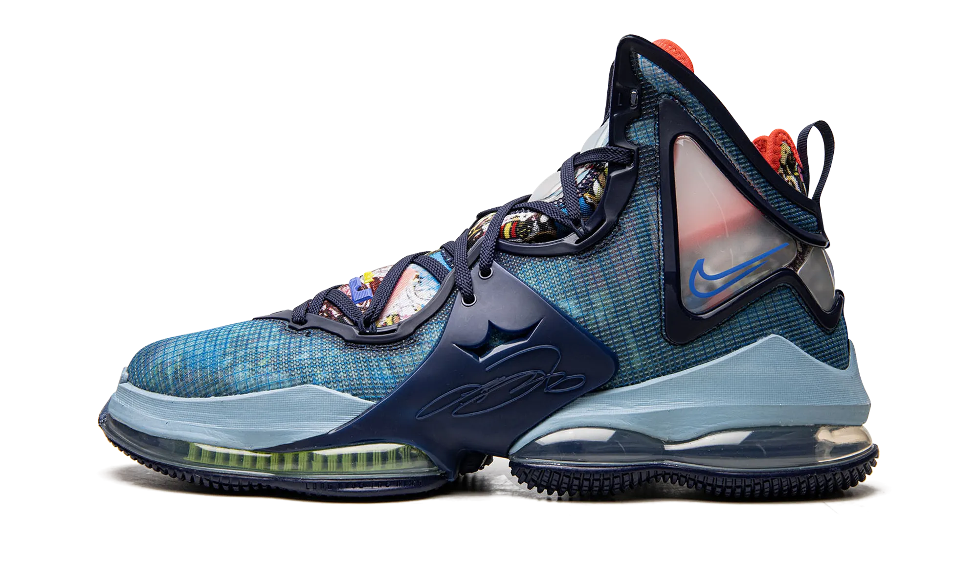 LeBron 19 "Fast Food" Vibration Dampening Tech