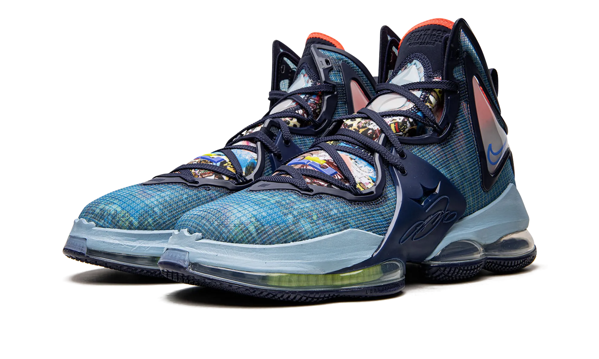 LeBron 19 "Fast Food" Comfortable Fit For All Traction Fit