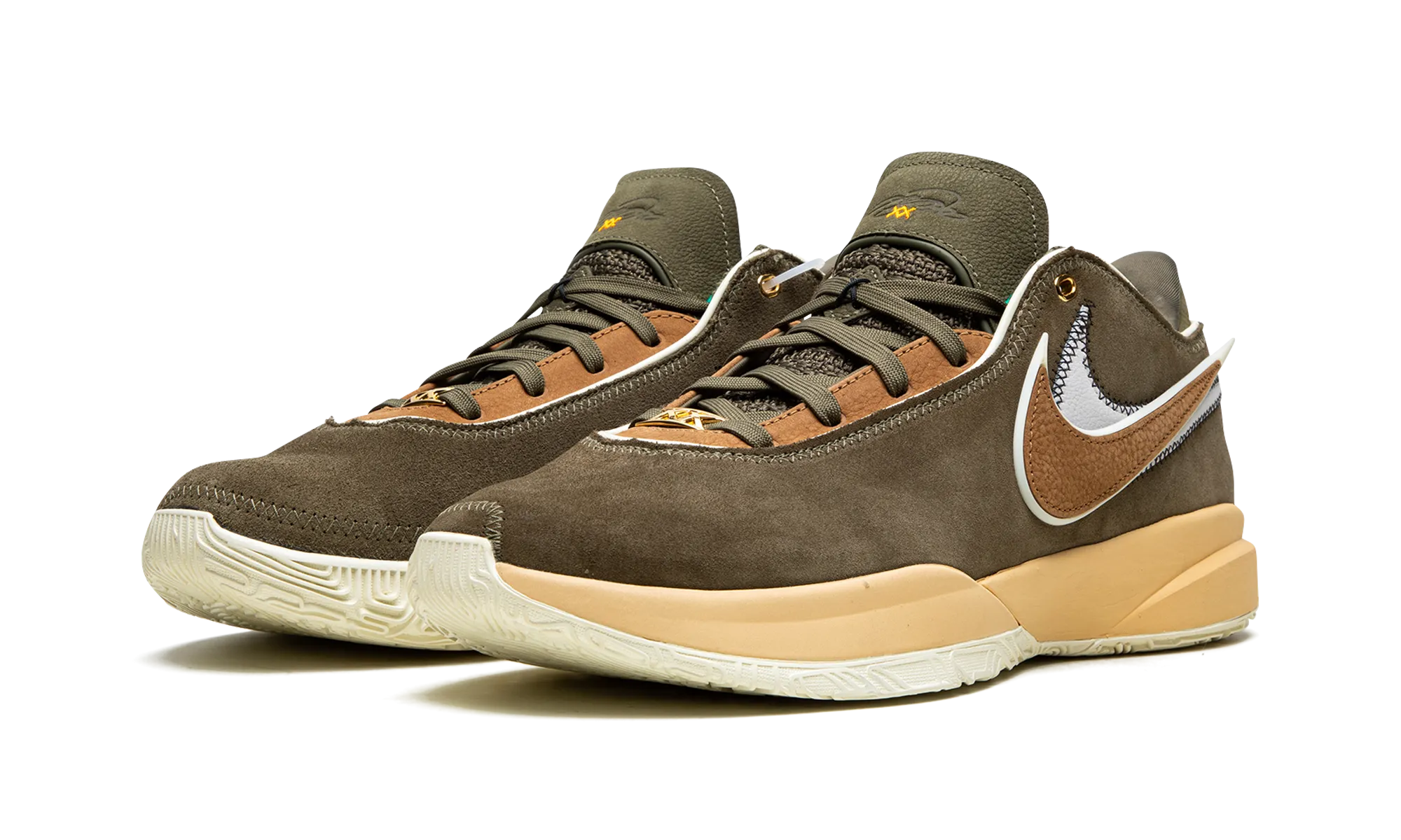 LeBron 20 "Olive Suede" Shear Resistance