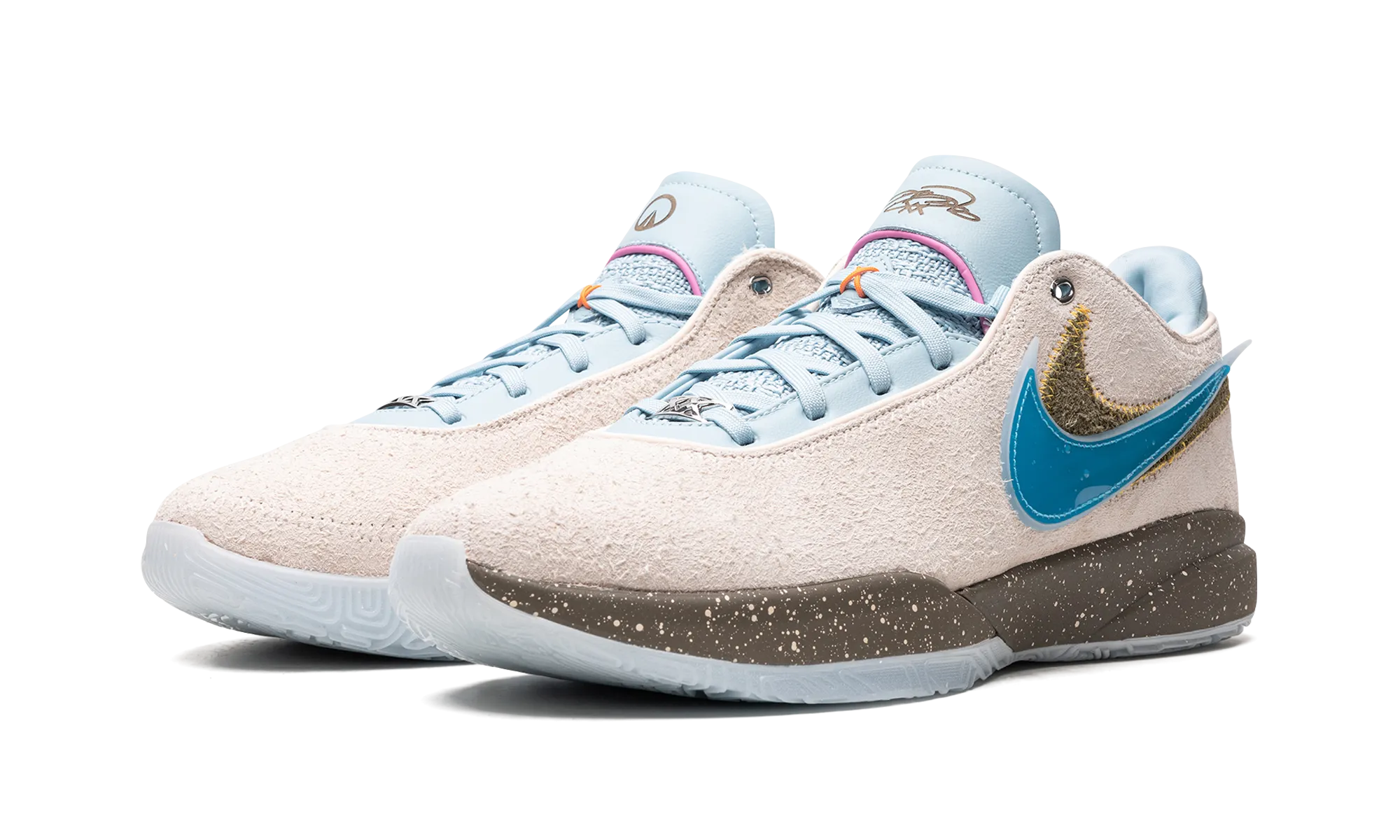 LeBron 20 "Unknwn - Message in a Bottle" Flexible Heel