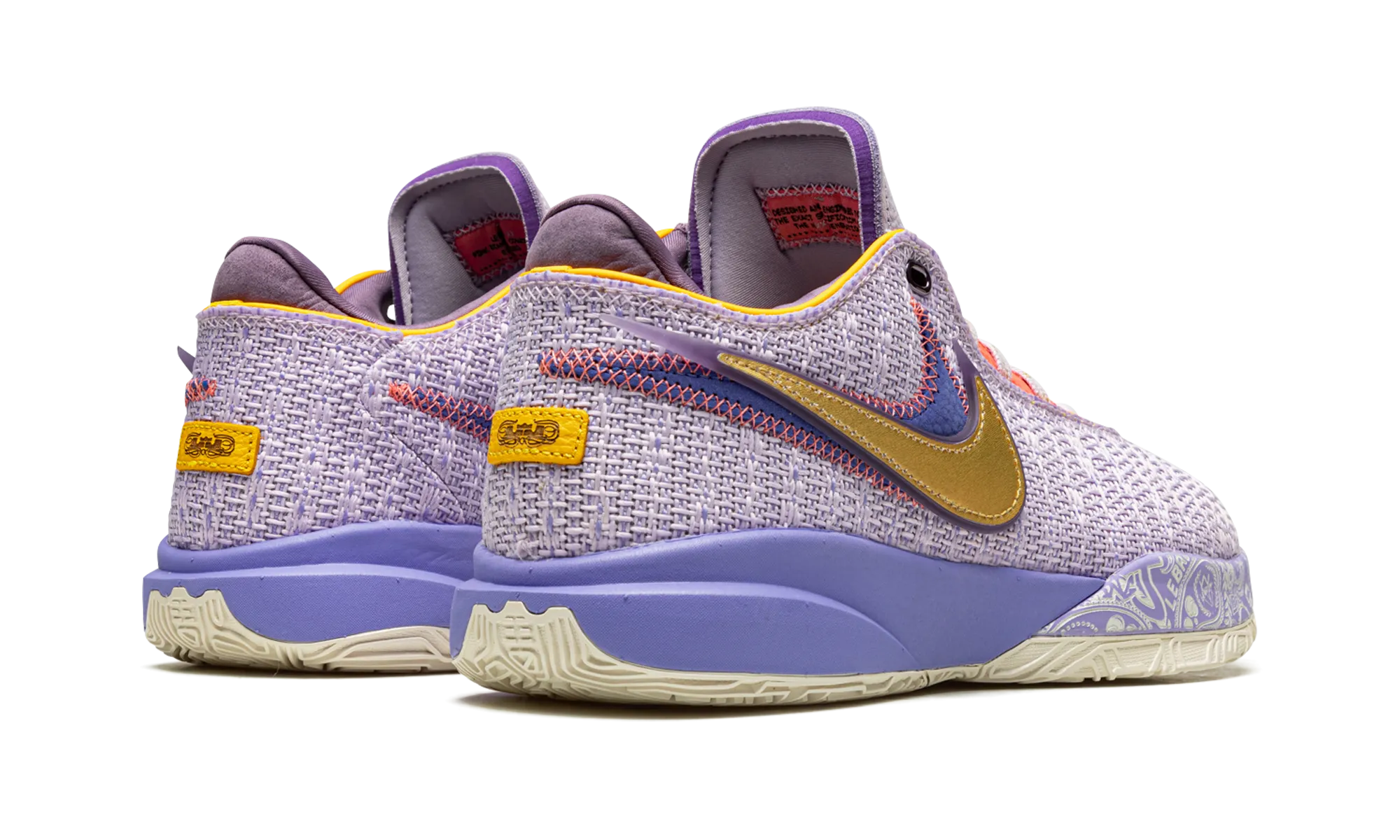 Jump Ready Stylish Look LeBron 20 "Violet Frost"