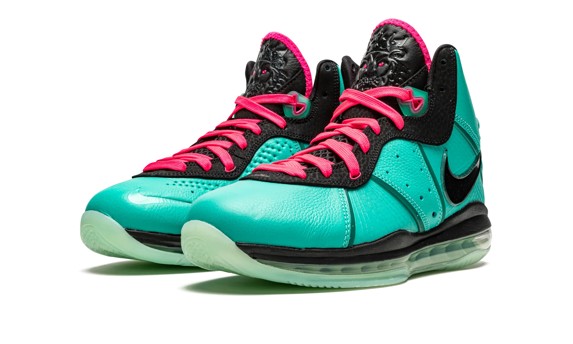 Lebron 8 "South Beach 2021" BreathableMesh Stride Enhancement