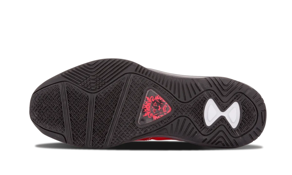 Lebron 8 V/2 Low "Solar Red" Hypergrip Rubber Compound