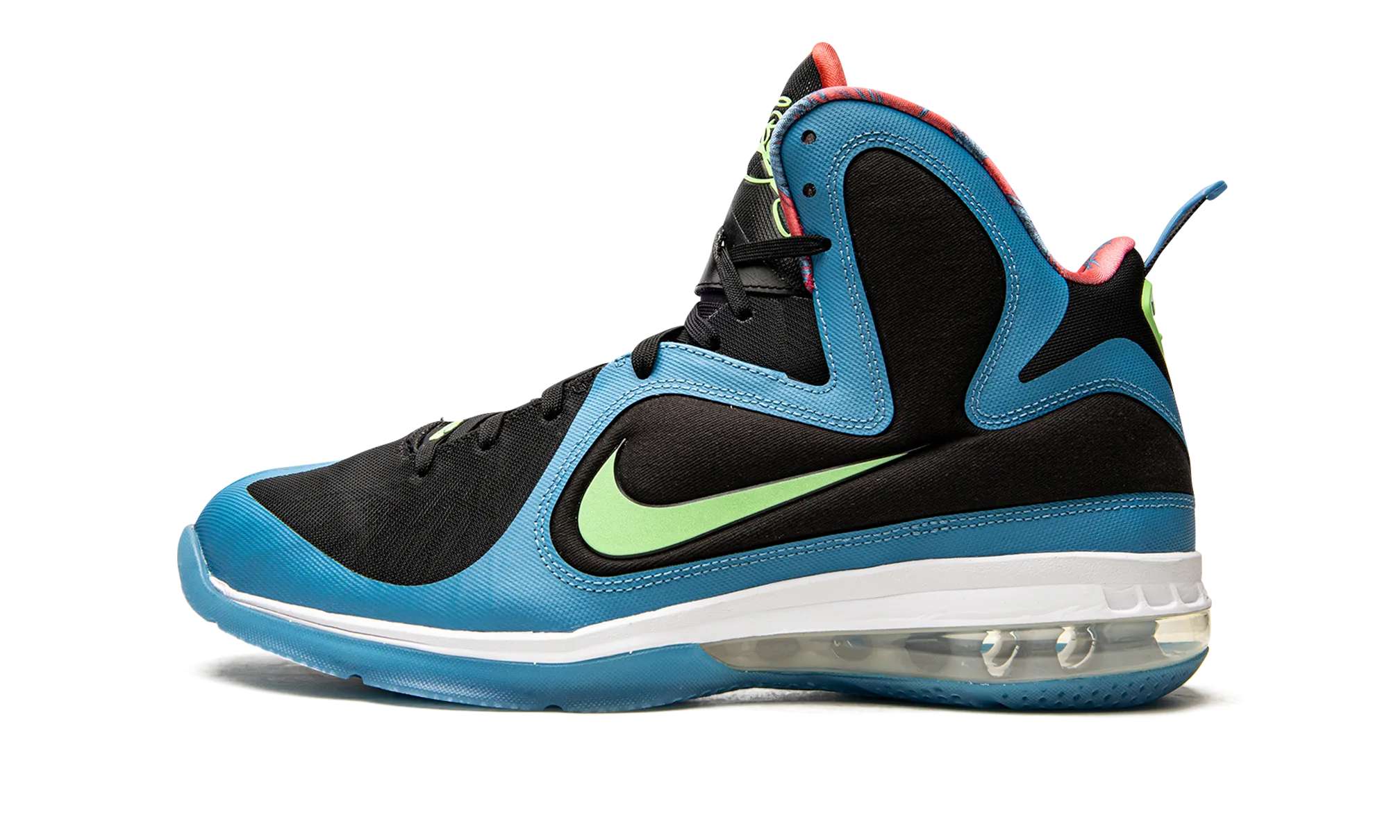 Lebron 9 "South Coast" Sock Like Ankle Collar Sneakers Soft Interior