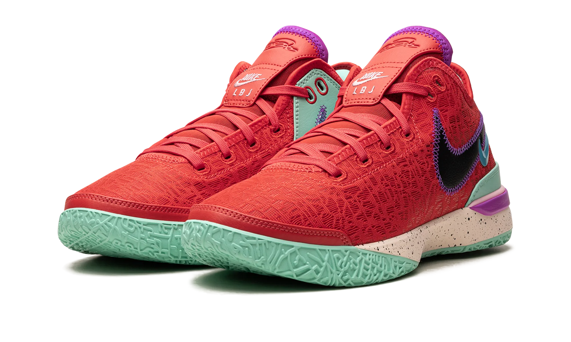 Lebron NXXT Gen "Trek Red" Non Marking Outsole