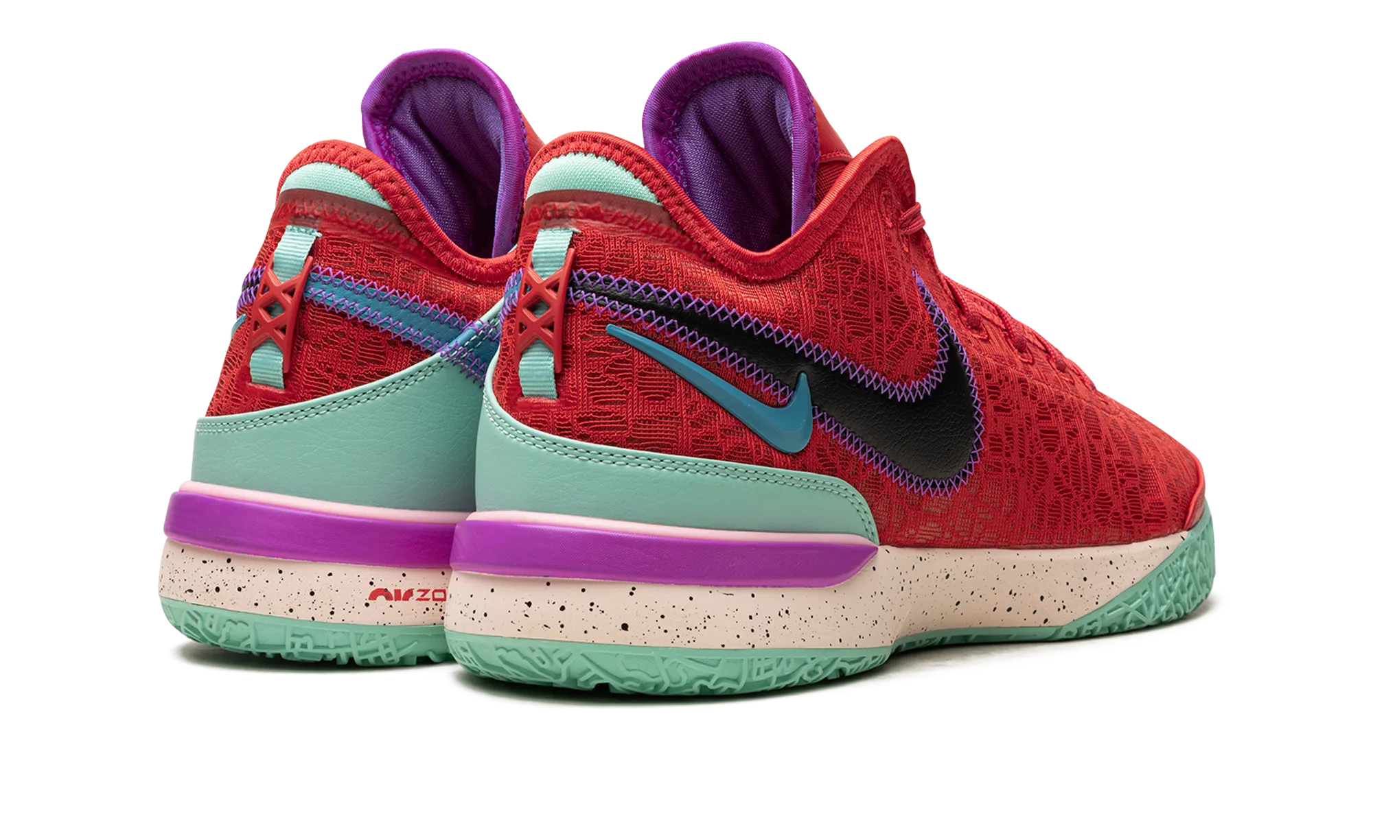 Lebron NXXT Gen "Trek Red" Stretch Zone Engineering Lightweight Synthetic Material