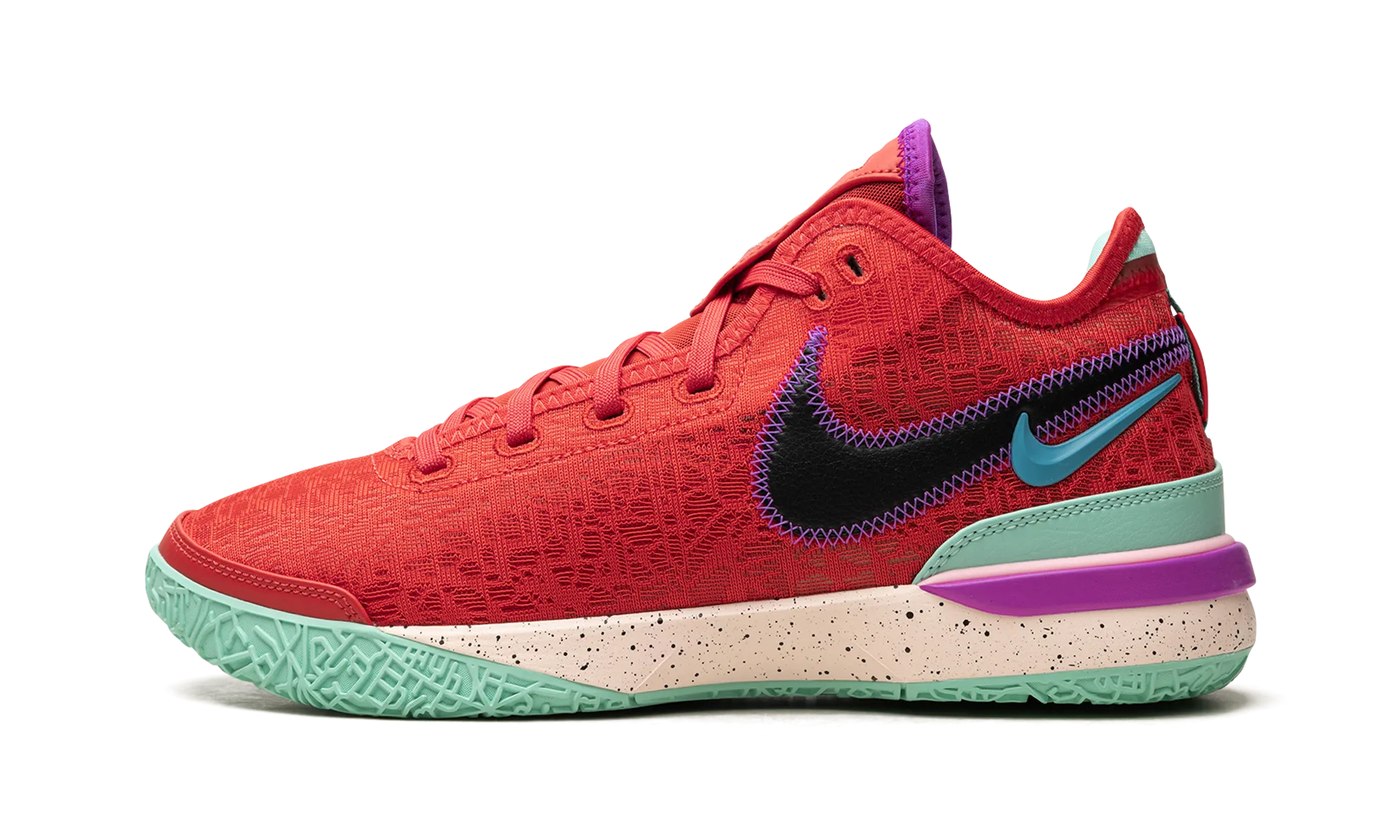 Lebron NXXT Gen "Trek Red" Secure Traction Abrasion Resistant Toe