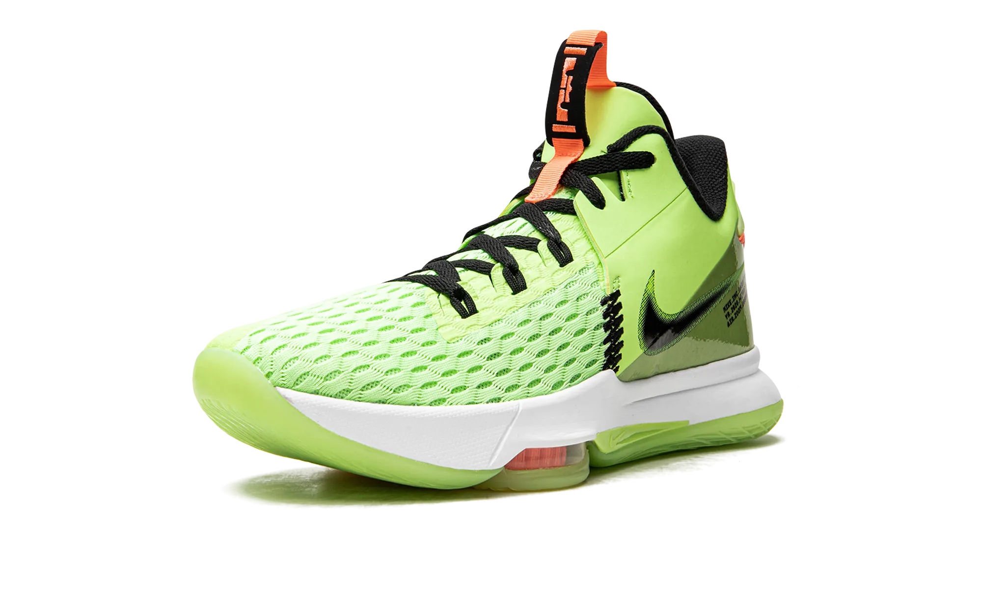 LeBron Witness V "Lime Glow" Pressure Dispersion Plate Game Day