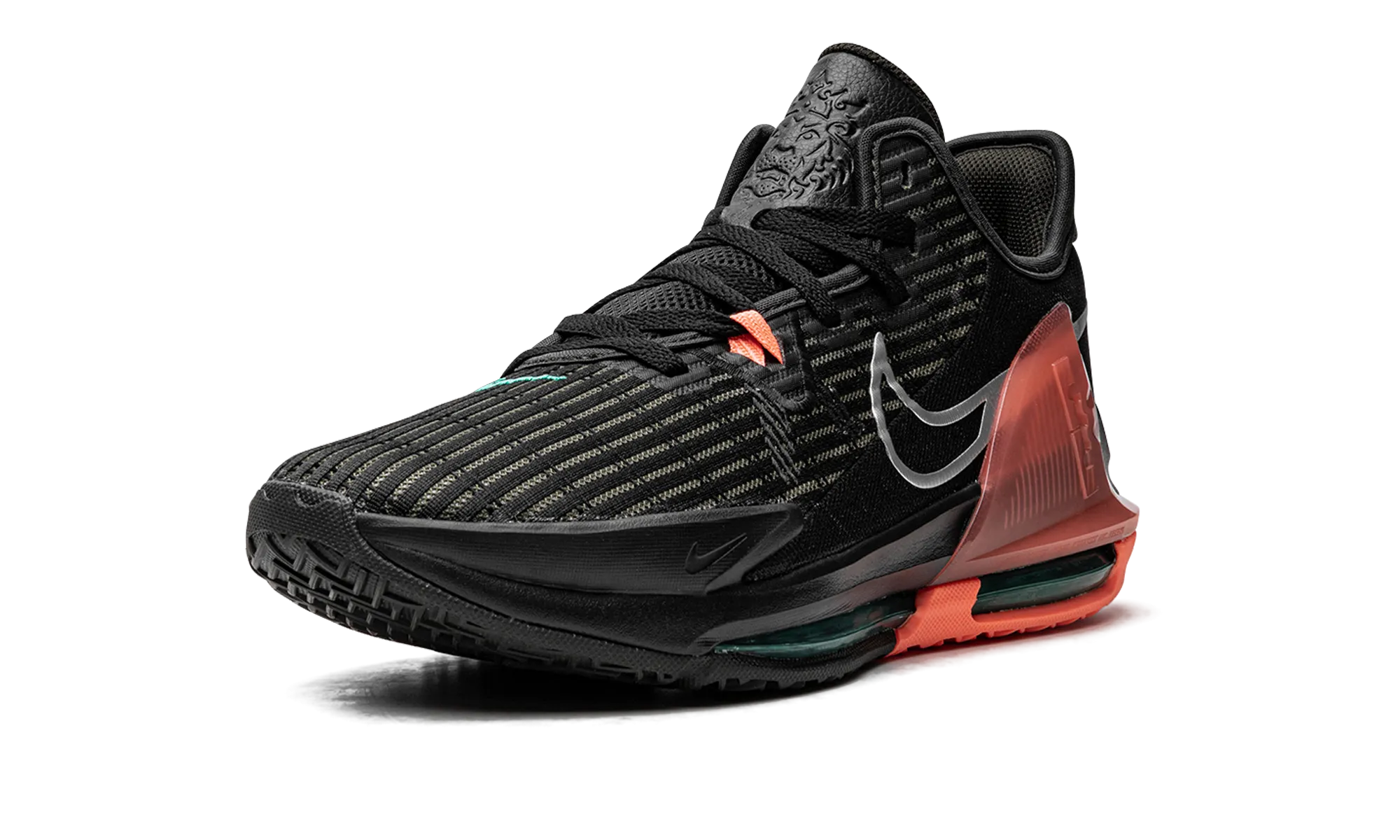 Breathable Synthetic Upper LeBron Witness VI "Black / Crimson Pulse"