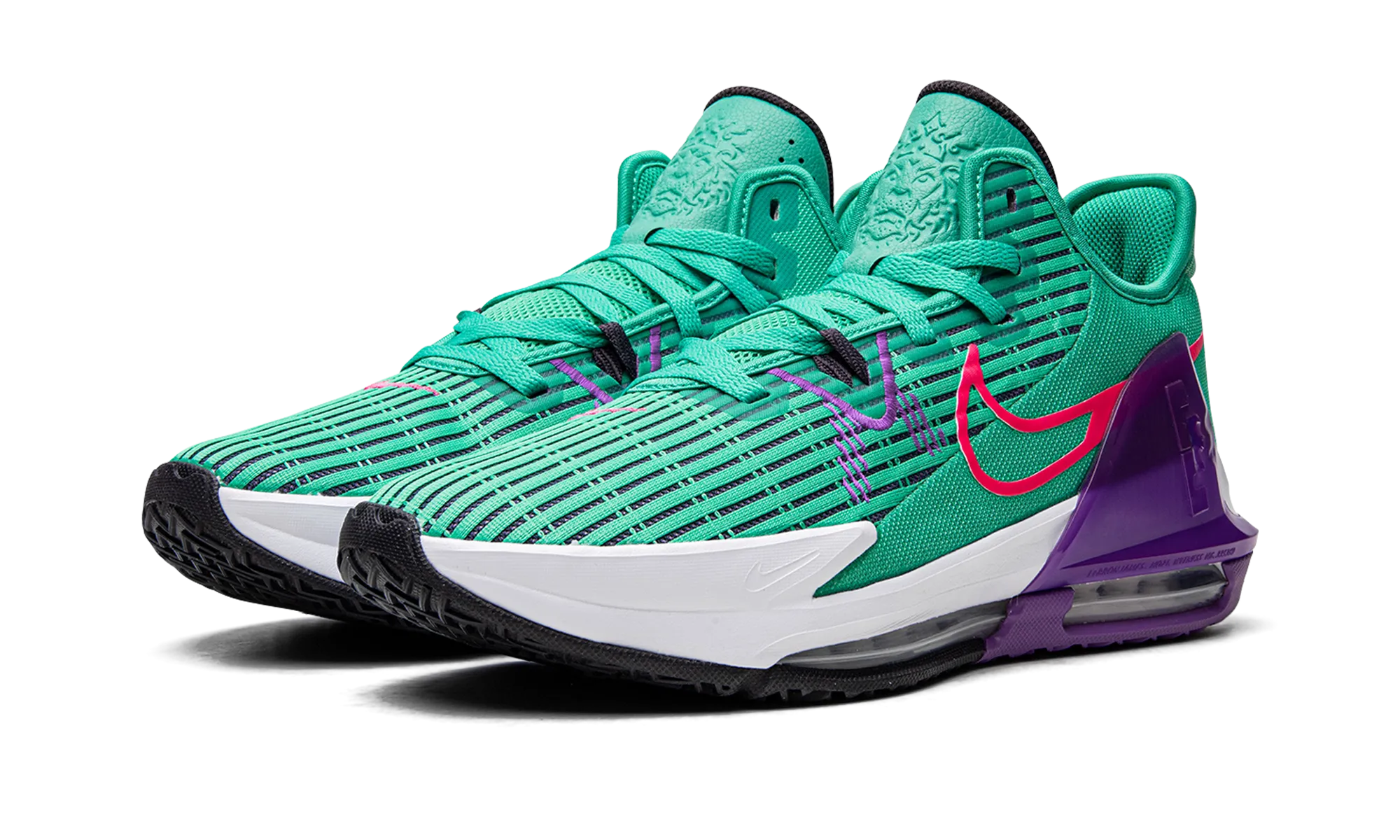 Sneakers Soft Interior LeBron Witness VI "Clear Emerald / Wild Berry"