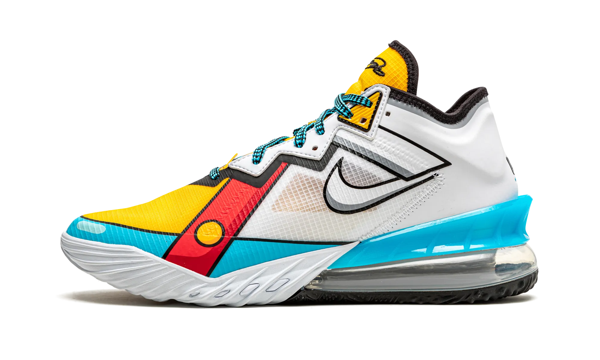 Lebron XVIII Low "Stewie Griffin" Ventilated Insole Design