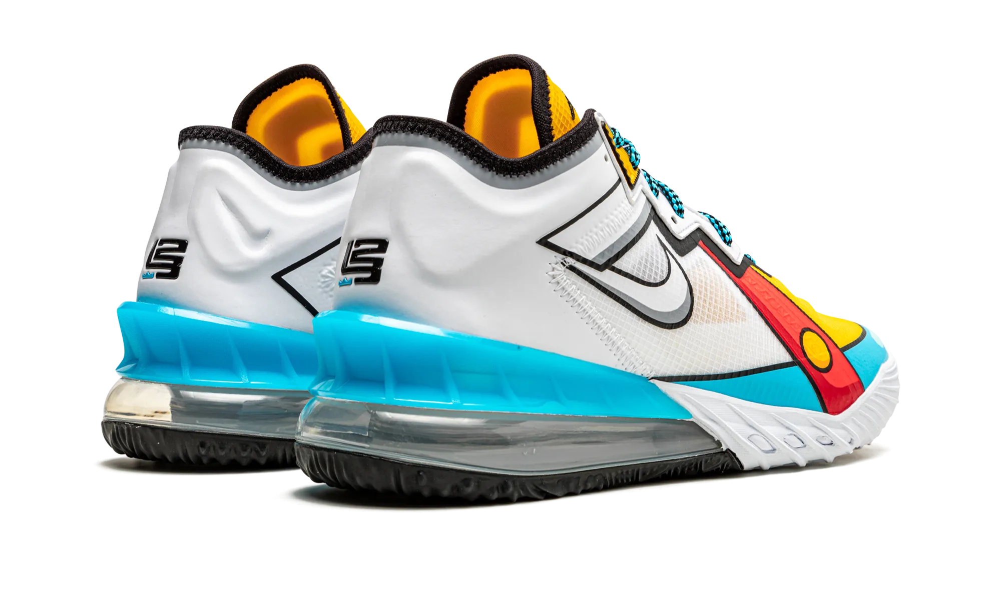 Non Marketing Outsole Design Stability Control Mechanism Lebron XVIII Low "Stewie Griffin"