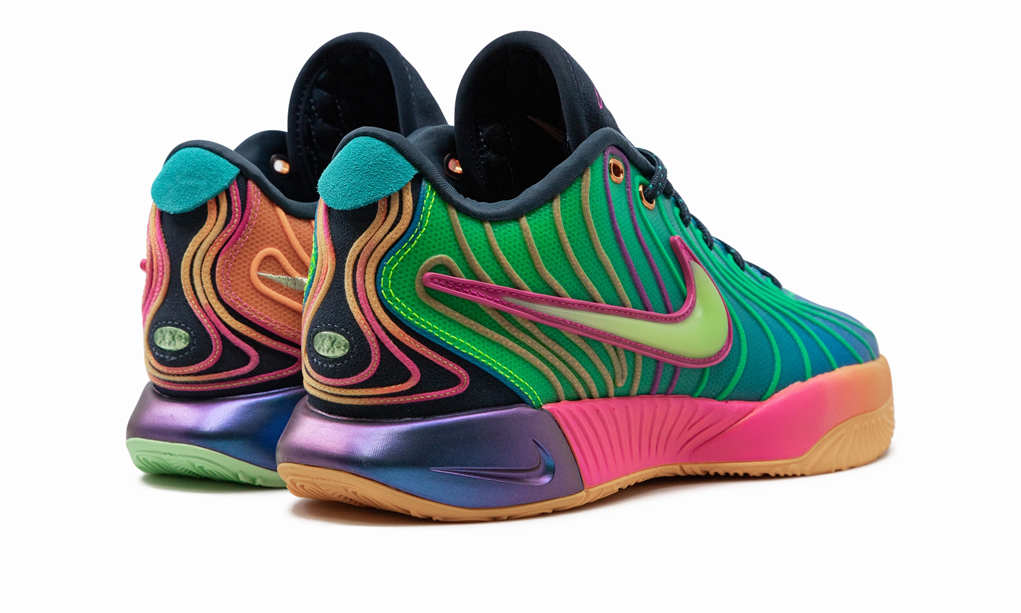 LeBron 21 "Optimism" Microporous Mesh Panels Speed Core