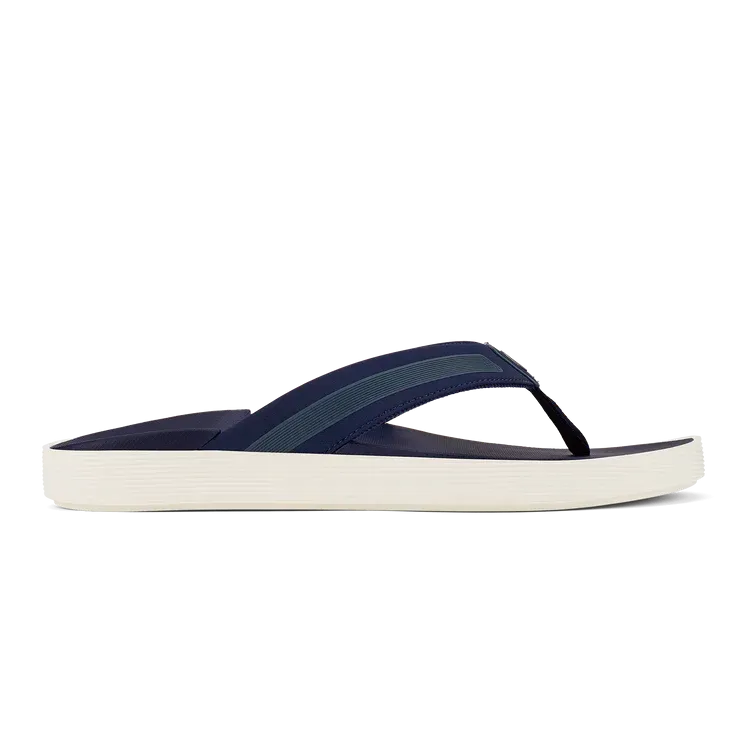 Leeward - Navy Comfortable beach sandals Clean Fit