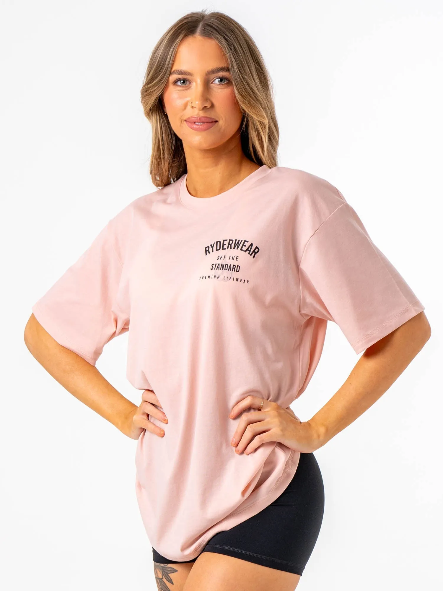 Simple and Light Legacy T-Shirt - Faded Pink