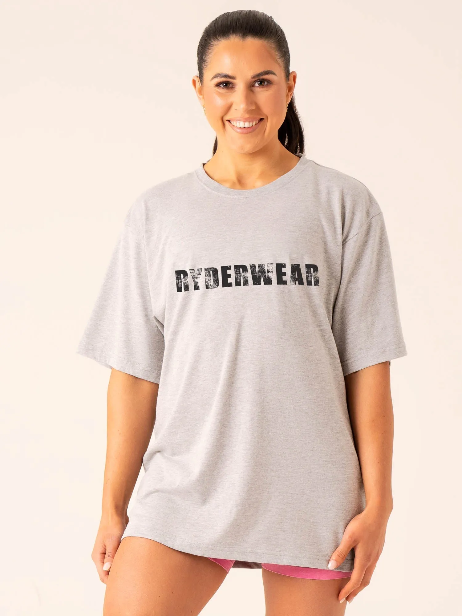 casual top family gathering Training T-Shirt - Snow Marl