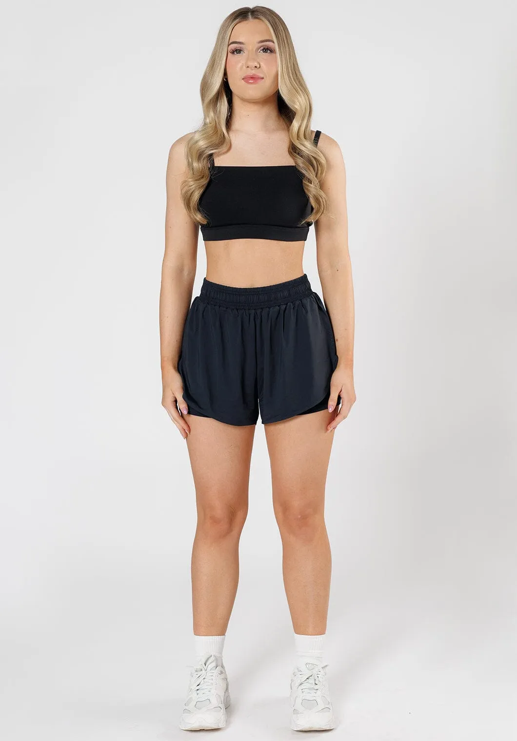 LiteSpeed? Fast Track Short Black Playful Look