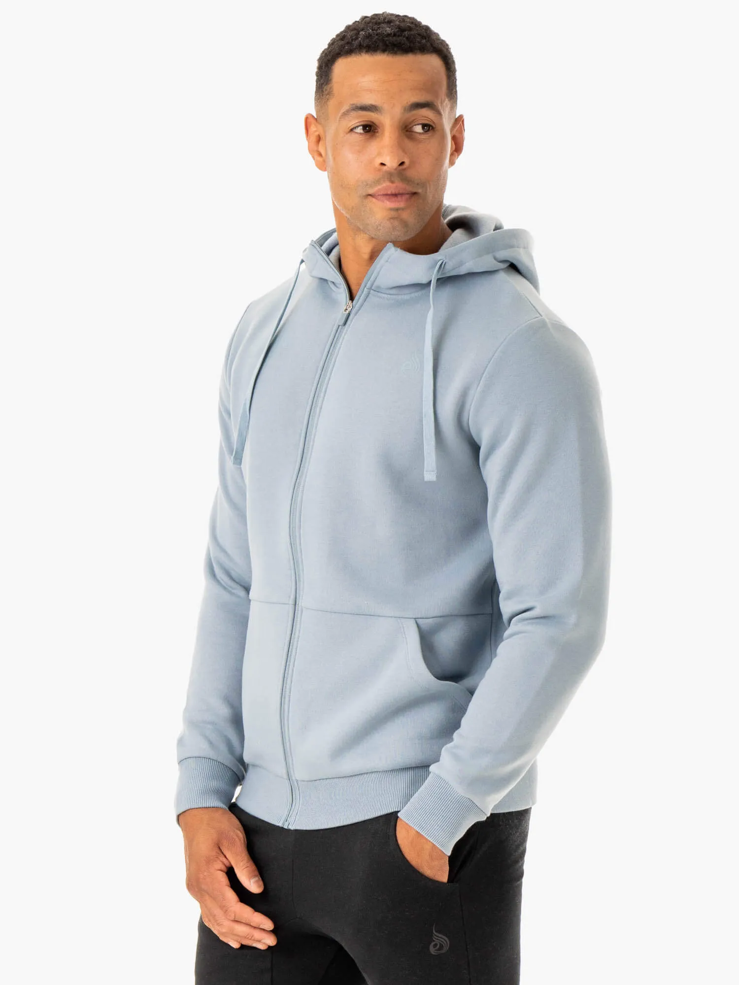 Ethical Manufacturing Limitless Zip Up Jacket - Ice Blue
