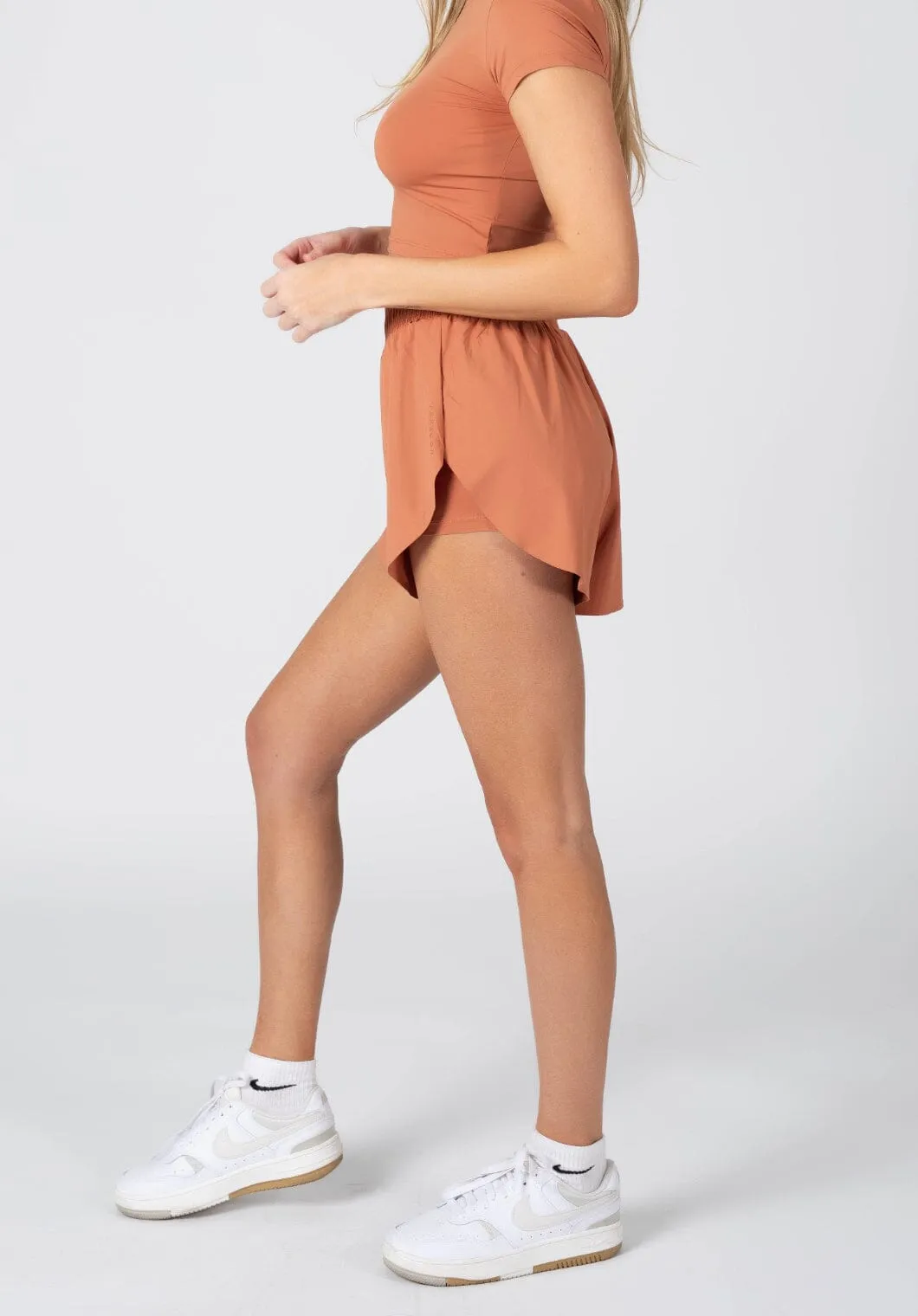 LiteSpeed Fast Track Short Fawn Wrinkle resistant fabric Pajamas