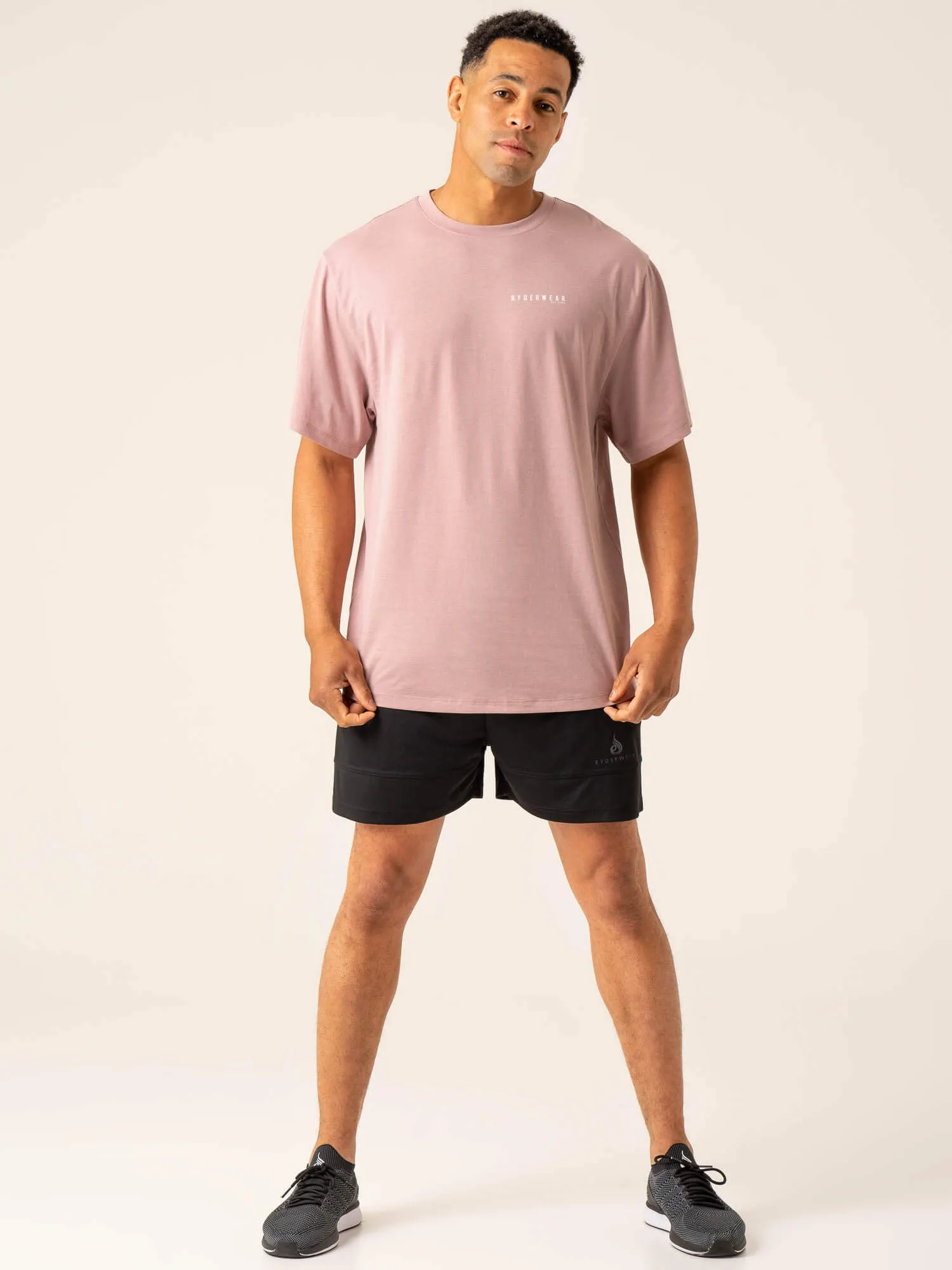 Advance Oversized T-Shirt - Cinder Breathable Wearable