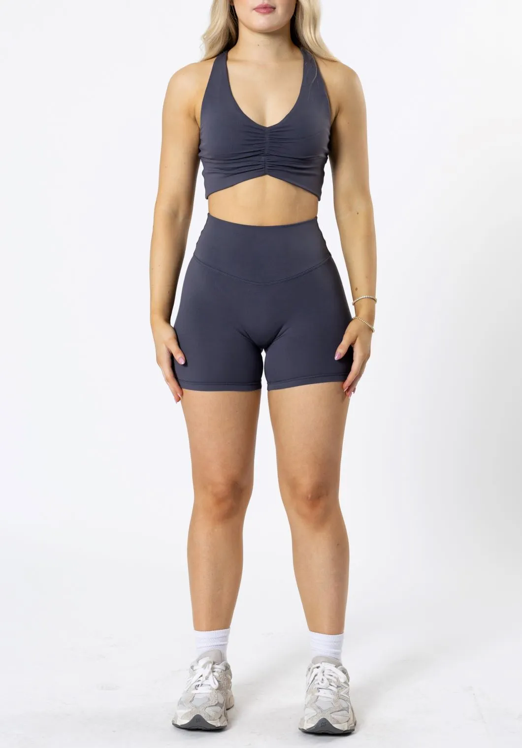 Reluna Original Sculptseam? Plus Short Charcoal Comfort Fit Comfy Look