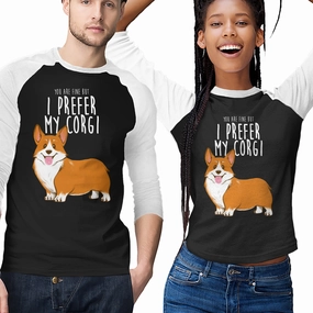 Urban Trend Look Breathable wear I Prefer My Corgi
