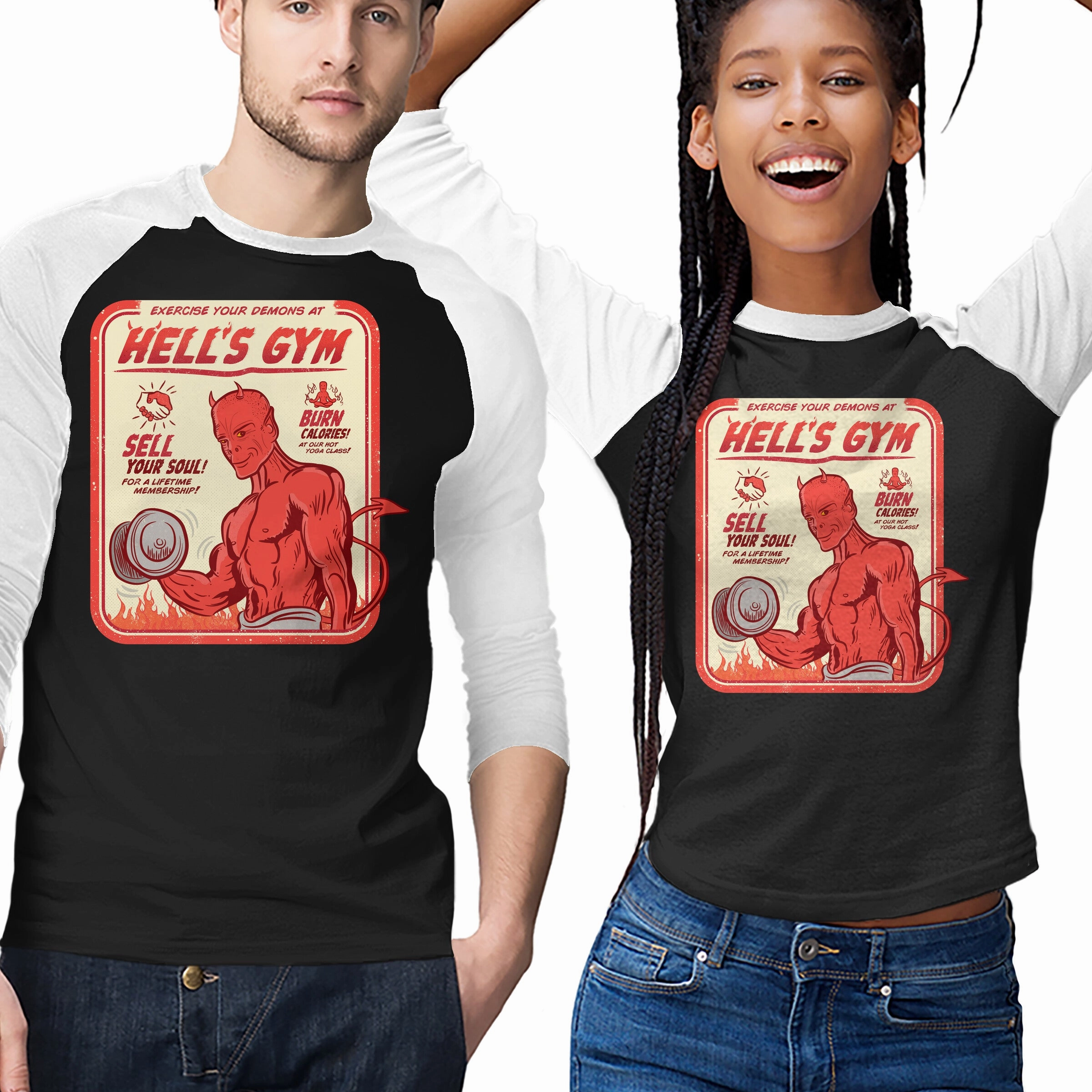 Teenager fashion Casual Layer Wear Hell's Gym