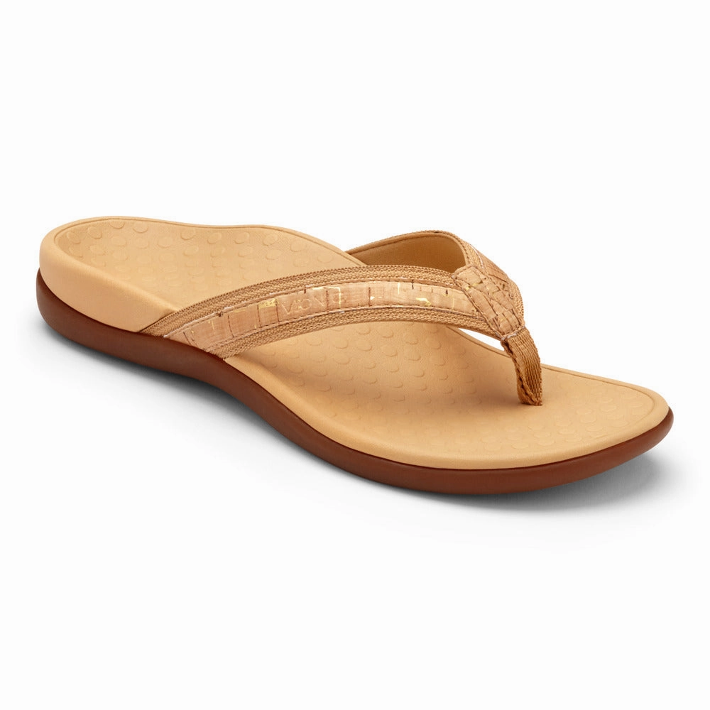Tide II Sandal - Gold Cork waterproof
