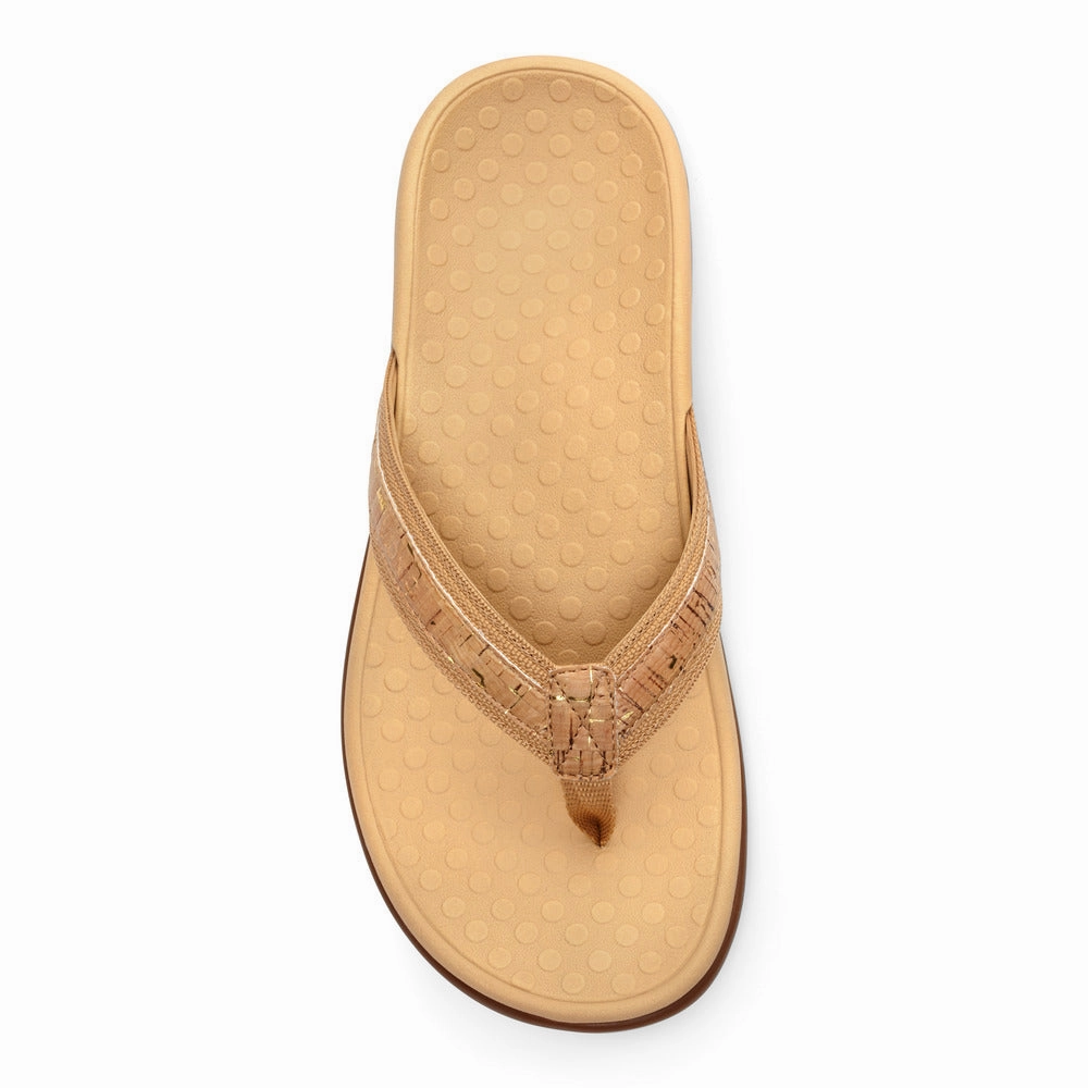 Holiday Time Tide II Sandal - Gold Cork
