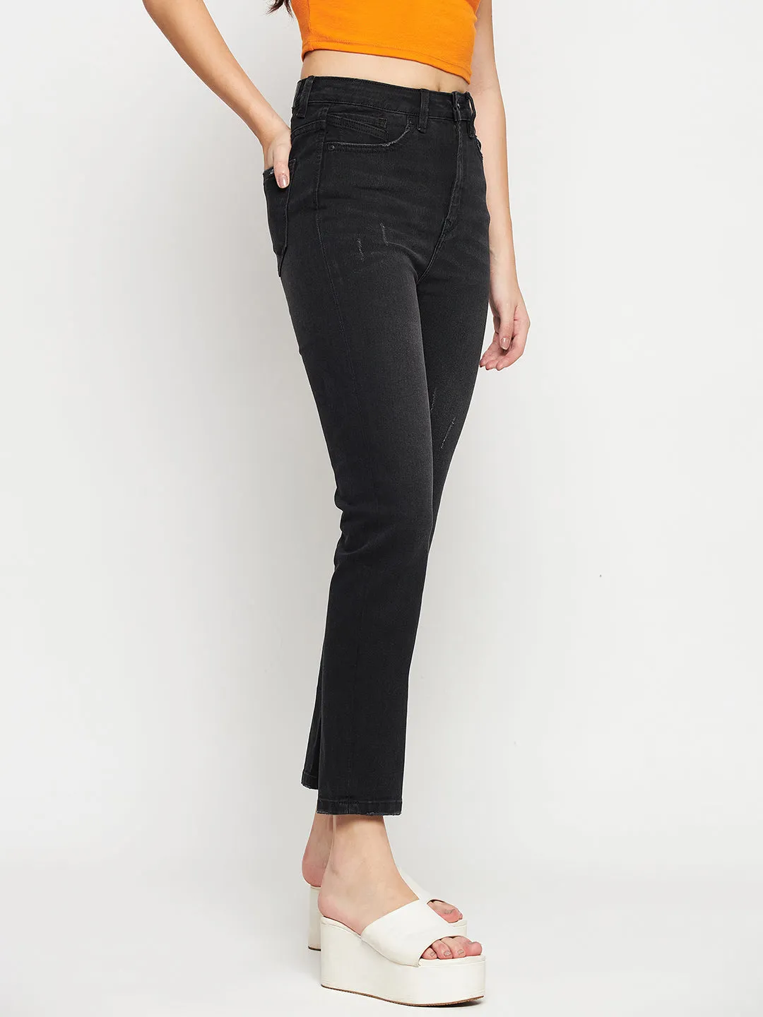 All Size Fit Madame Black Denim