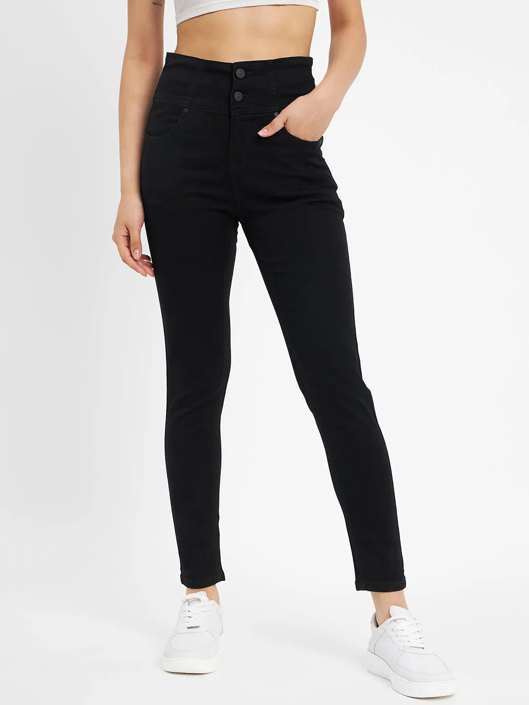 Fit For Daily Madame Black Denim