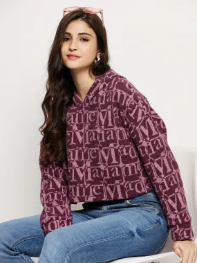 Madame Blush Sweatshirt Cool Essentials Retro Print