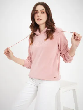 Madame Solid Blush Sweat-Shirt Odor-resistant Cozy Design