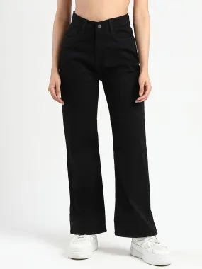 Universal Favorite Madame Stone Wash Wide Leg Black Jeans