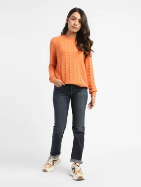 Women's 312 Blue Straight Fit Mid Rise Jeans Night Out Rainy Day Advanced Stretch Recovery