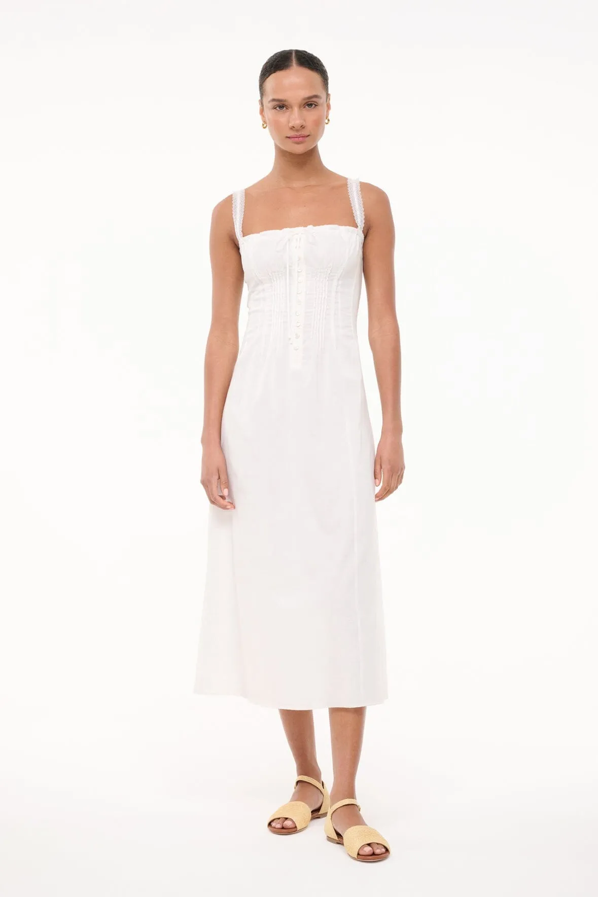 MATILDE DRESS | WHITE Perfect for Layering