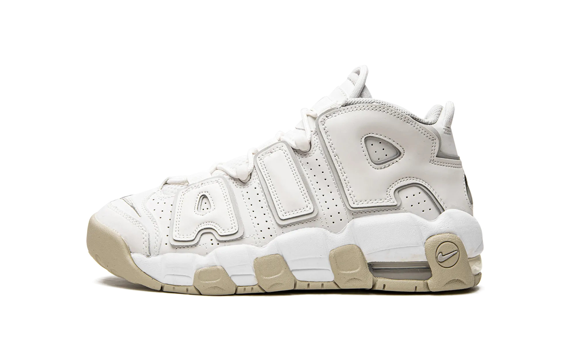 Hyper Responsive Lace   Up Closure Air More Uptempo GS "Phantom"
