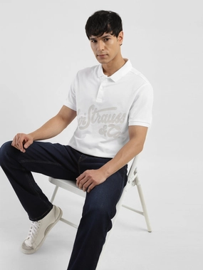 Outdoor Essentials Men's Brand Logo Polo T-shirt