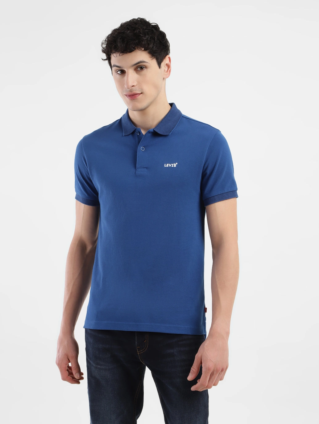 Men's Solid Polo T-shirt Comfy Base Modern Fashion