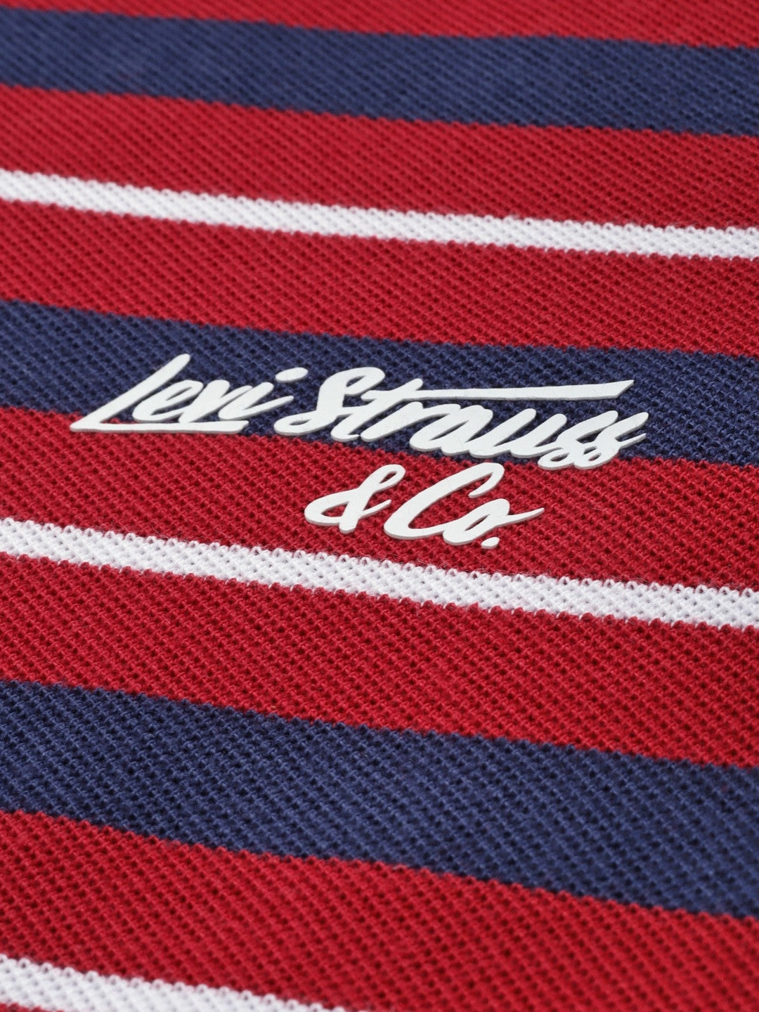 Stylish Collar Men's Striped Polo T-shirt